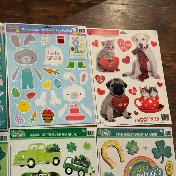 Bundle of Assorted Window Clings • Holiday Decor‎ - Picture 6 of 7